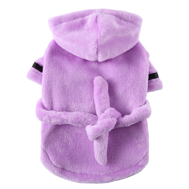 Luxury Dog Bathrobe