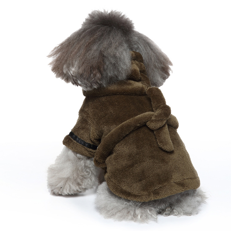 Luxury Dog Bathrobe