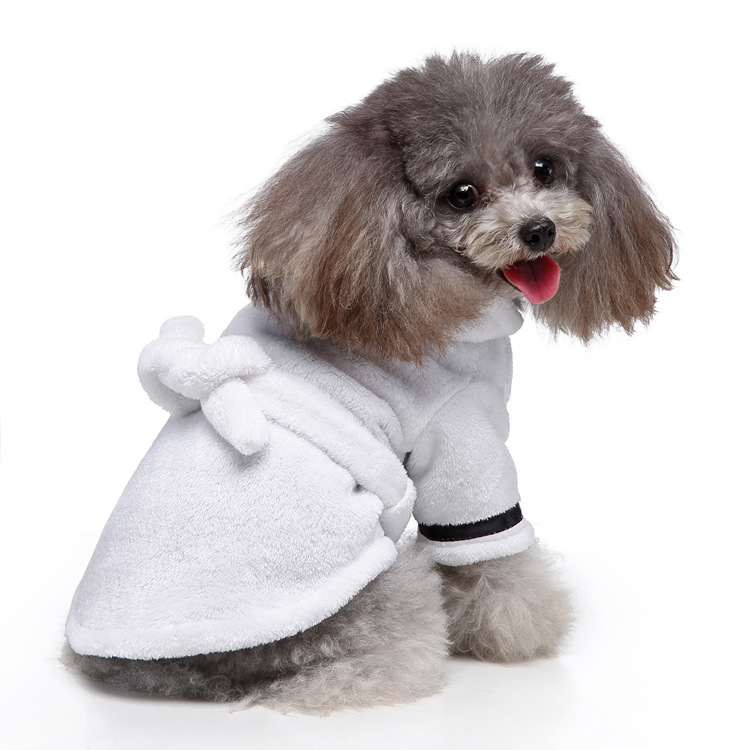 Luxury Dog Bathrobe