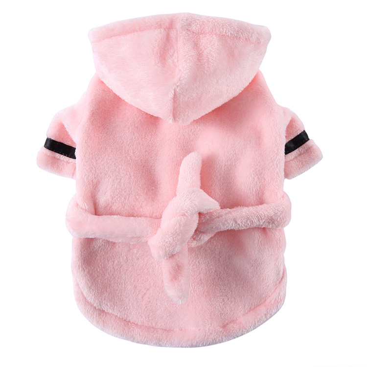 Luxury Dog Bathrobe