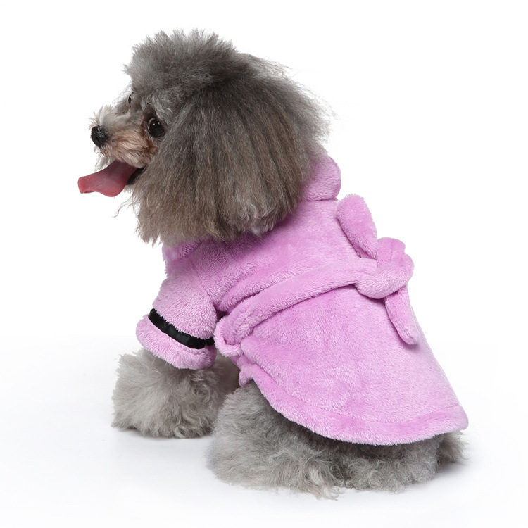 Luxury Dog Bathrobe